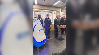 Communist Mayor Realizes No One Wants to be Cops in the Shithole of NYC Anymore So He's Rolling out the Robots