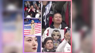 American figure skater Alysa Liu and her father, who escaped the Chinese Communist Party, both draped themselves in the American flag during her Olympic gold celebration.