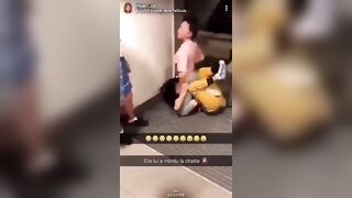 Girl gets Dirty...Bites Down on Opponents Vagina to Win Fight