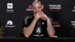 The UFC just cut Sean Strickland’s mic OFF and IMMEDIATELY ended his presser.