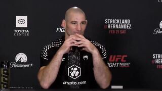 The UFC just cut Sean Strickland’s mic OFF and IMMEDIATELY ended his presser.