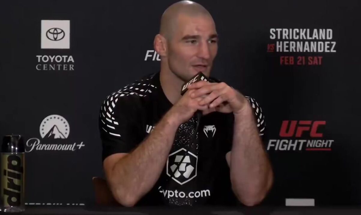 The UFC just cut Sean Strickland’s mic OFF and IMMEDIATELY ended his presser.