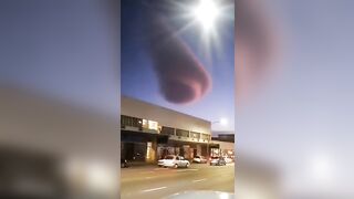JUST IN: Strange occurrence spotted over the skies of Cape Town, South Africa..