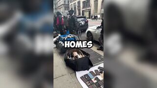 Man walks the most expensive block in NYC to show how bad it's got