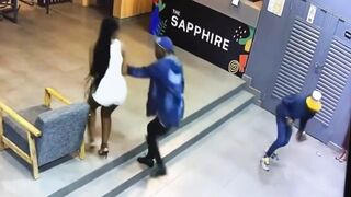 Daylight Bag Snatch Robbery at Sapphire Office