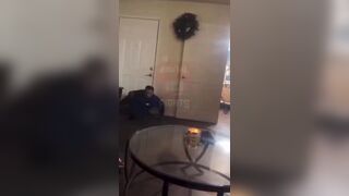 Son Storms In and Overpowers Mom's Abusive Boyfriend in Viral Video