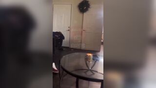 Son Storms In and Overpowers Mom's Abusive Boyfriend in Viral Video