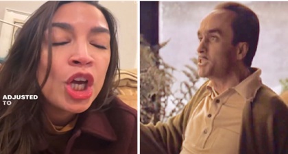 AOC holding back Tears Has a Fredo Moment Trying to Tell people "I'm not dumb ... I'm Smart" -Fredo