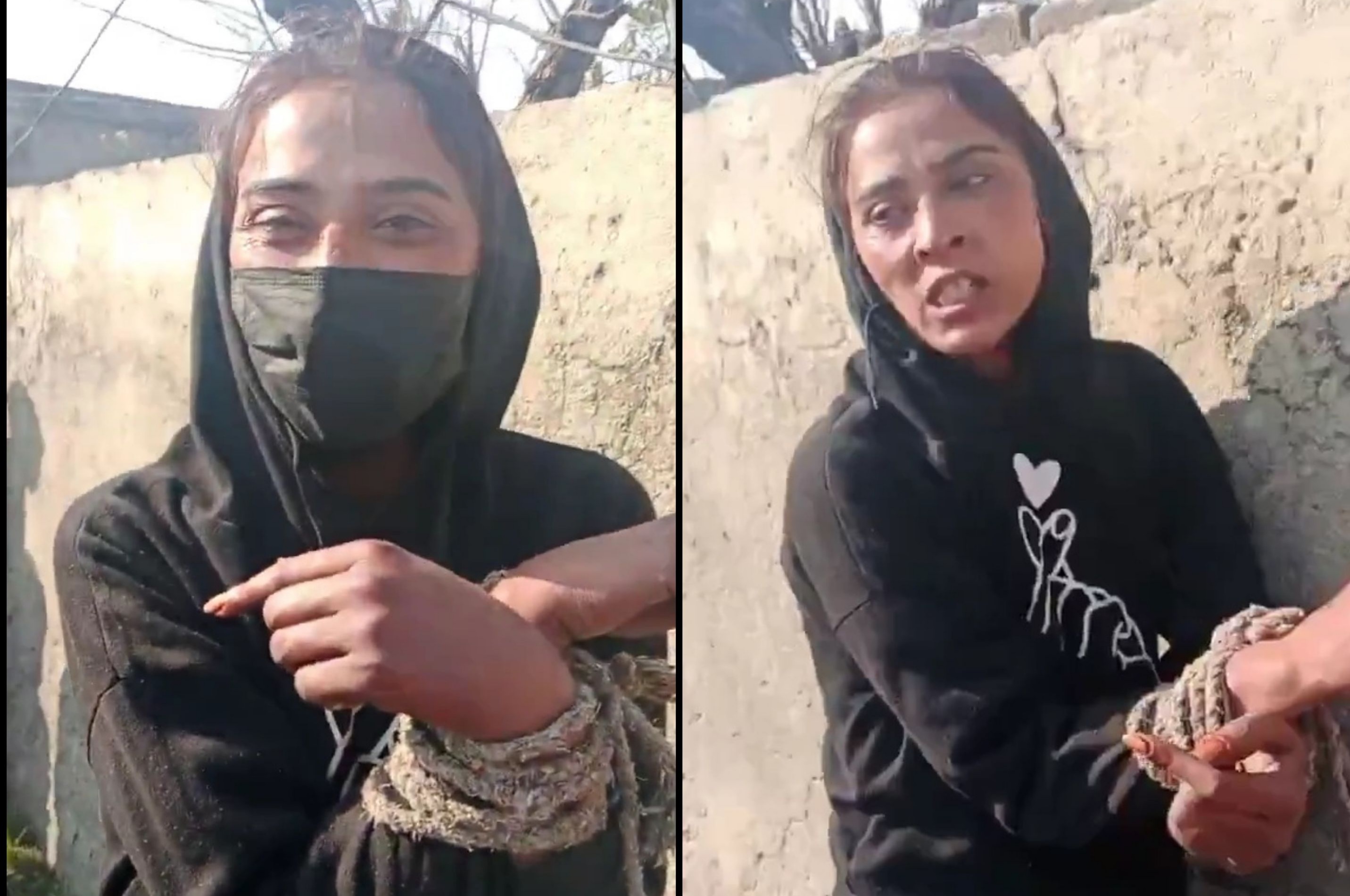 Citizens in Pakistan manage to catch woman while she was attempting to kidnap a child