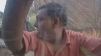 Final Moments Of A Trucker In India