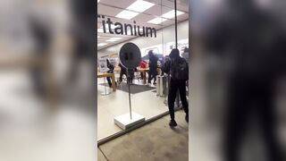 Things are Getting Bad...this was the Apple Store Yesterday in Philly