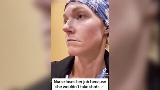 Nurse being Fired for NOT wanting to take Vaccine
