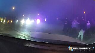 Two Police Cruisers Damaged During Street Takeover