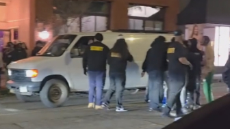 WILD: Car plows into a crowd in Redlands, California, Gunfire followed