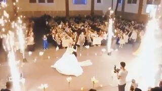 DAMN: Fire Rips Through Iraqi Wedding Killing Nealy 100 Christians