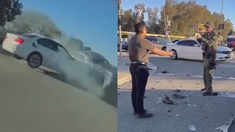 LA: Red-Light Wreck Turns Vio*ent” Multi-Car Crash Escalates to Fight and Taser Arrest