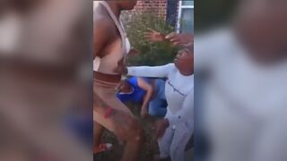 Granddaughter Beats Up Grandma in front of the Grand Kids