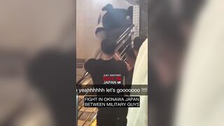 US Solider Under Fire for Beating Japanese man Then Punching the Girl Trying to Break it up.