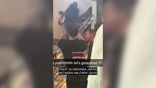 US Solider Under Fire for Beating Japanese man Then Punching the Girl Trying to Break it up.