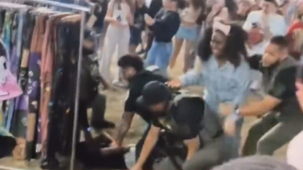 Put hands on cop = get the SmackDown