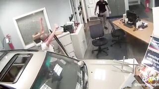 Dude Crashes His Car Through Police Station Pumping 'Welcome to the Jungle' Like He's the Terminator.