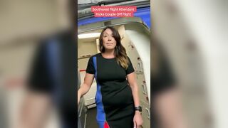 Southwest Stewardess Stops Couple from getting on Her Plane