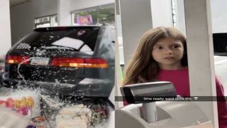 Minivan Crashes Right Through a Convenience Store...Wait For It