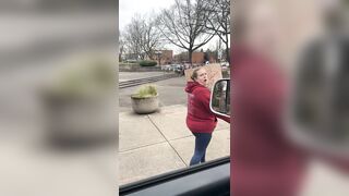 Man plays ‘ICE, ICE, Baby’ in front of liberal protesters