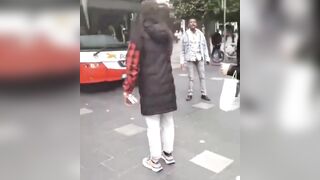 African Migrant pulls out his P*nis in Front of White Woman in Dublin