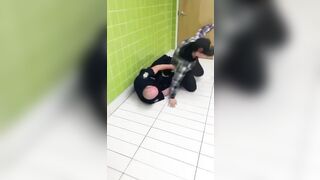 Play Wrestling with a Cop Results in Cop Breaking his Leg..