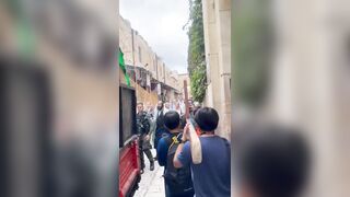 Israelis Spit at Christian Pilgrims at Jerusalem’s Lion Gate