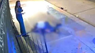 GRAPHIC WARNING: NY POST releases video showing Fatal Stabbing in front of his Girl
