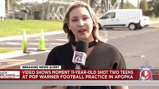 Children's Football Practice Turns into Shooting over Potato Chips....11-Year-Old Grabbed Gun out of Mothers SUV