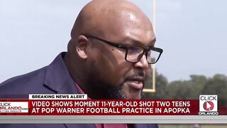 Children's Football Practice Turns into Shooting over Potato Chips....11-Year-Old Grabbed Gun out of Mothers SUV