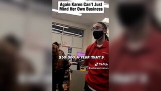 Karen is Upset because a CVS Employee called Police on 2 Black Shoplifters