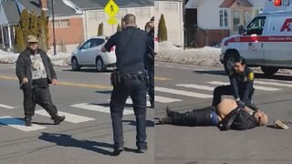 Warning Graphic: Man carrying knife shot by Hartford police officer