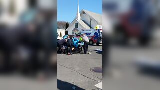 Warning Graphic: Man carrying knife shot by Hartford police officer