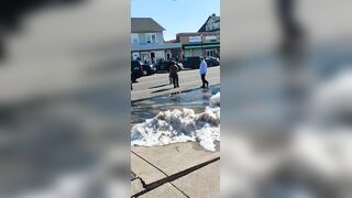 Warning Graphic: Man carrying knife shot by Hartford police officer