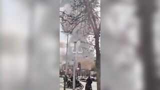 US air force continue bombing Tehran, Iran