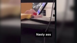 California Teacher Put on Leave After Video of Him Surfing Porn and Touching Himself in Class Goes Viral.