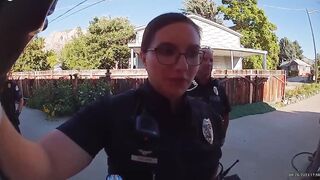 Geez This Woman in Utah Really Hates the Cops.