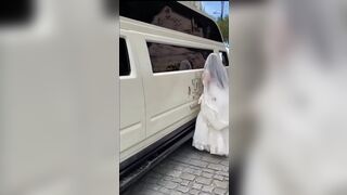 Bride Caught Her Groom Cheating On Their Wedding Day...In the Limo