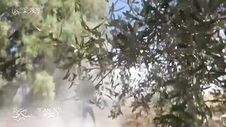Hamas Publishes footage of them targeting Regime Aircraft with Surface-to-Air Missile
