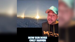 The Earth is Flat... 'Sun Dogs Explained'