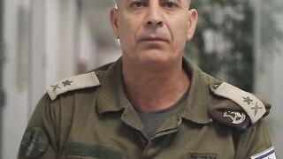 "You wanted hell, you will get hell" Israeli War General Warns Hamas