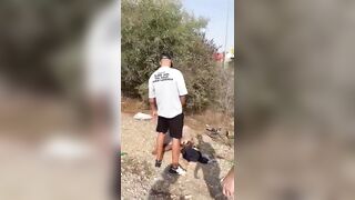 FULL Video of Hamas Kicking and Pissing on Corpses (Alleged Dead Israelis)