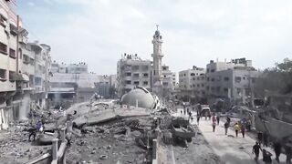 Just a Big Hole: Newly Released Drone Footage showing the Devastation in Gaza