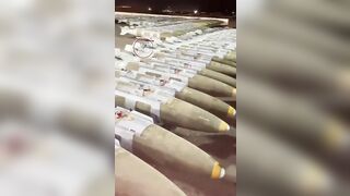 Israeli Warehouse Full of New American Bombs to keep erasing Palestinians in Gaza