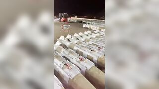 Israeli Warehouse Full of New American Bombs to keep erasing Palestinians in Gaza