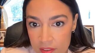 LOL: AOC Rips One While Talking about Israel and Palestine on Live Call.